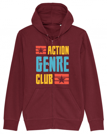 Action Genre Club Burgundy