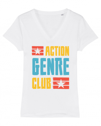 Action Genre Club White