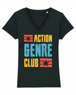 Action Genre Club Tricou mânecă scurtă guler V Damă Evoker