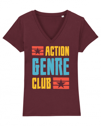 Action Genre Club Burgundy