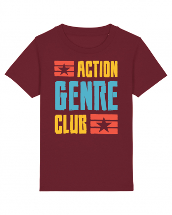 Action Genre Club Burgundy