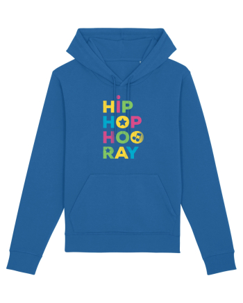 HIP HOP Hooray Retro Style Royal Blue