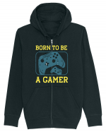 Born To Be A Gamer Hanorac cu fermoar Unisex Connector