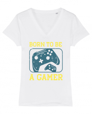 Born To Be A Gamer White