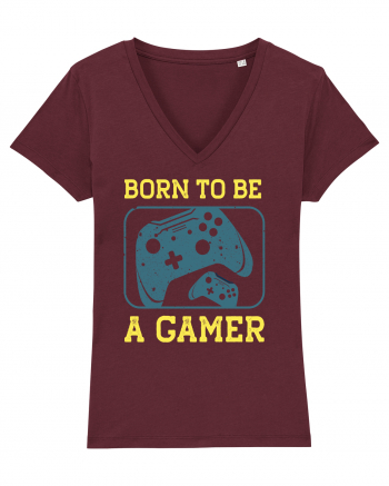 Born To Be A Gamer Burgundy