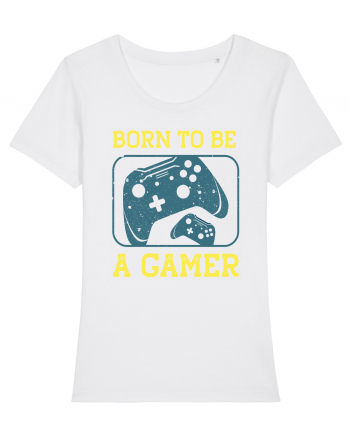 Born To Be A Gamer White