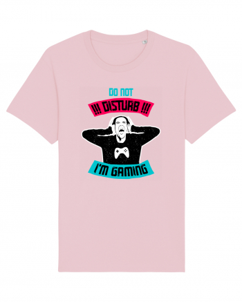 Do Not Disturb, I'm Gaming Cotton Pink