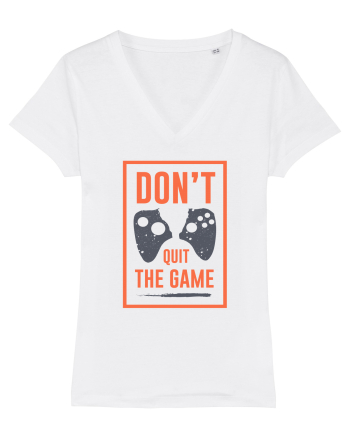 Don't Quit The Game White