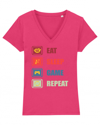 Eat Sleep Game Repeat Raspberry