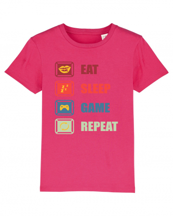 Eat Sleep Game Repeat Raspberry