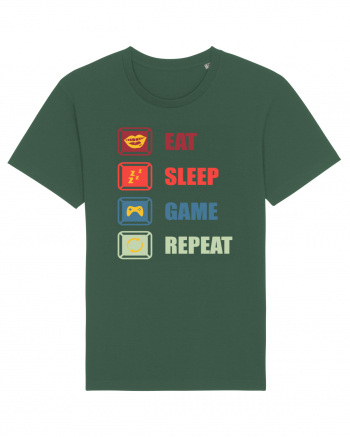 Eat Sleep Game Repeat Bottle Green