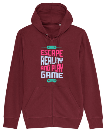 Escape Reality And Play Game Burgundy
