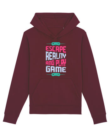 Escape Reality And Play Game Burgundy