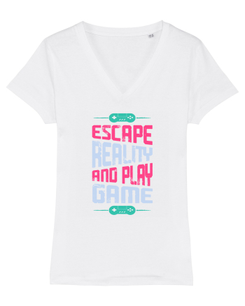 Escape Reality And Play Game White