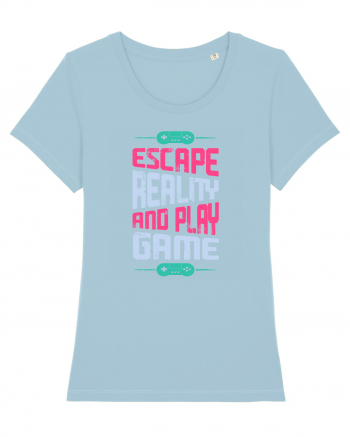 Escape Reality And Play Game Sky Blue