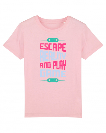 Escape Reality And Play Game Cotton Pink