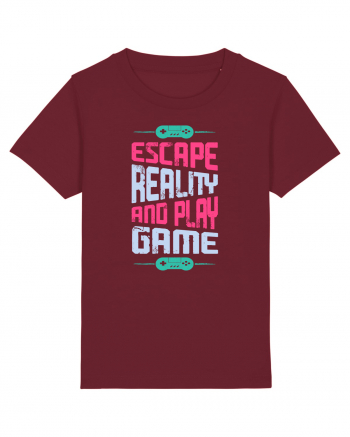 Escape Reality And Play Game Burgundy