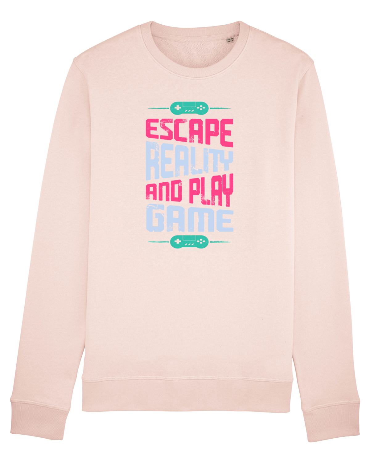 Bluză mânecă lungă Unisex Rise Candy Pink