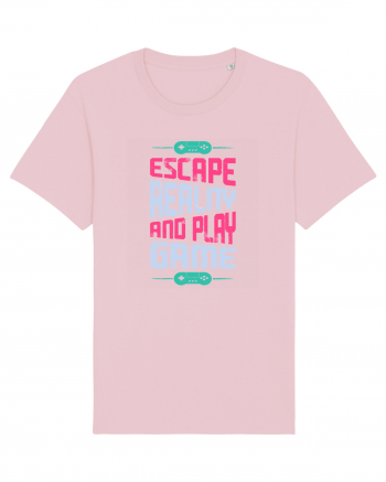 Escape Reality And Play Game Cotton Pink
