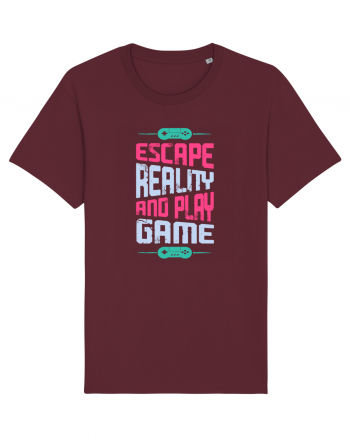 Escape Reality And Play Game Burgundy