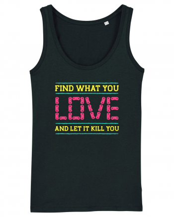 Find What You Love And Let It Kill You Black
