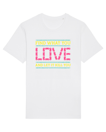 Find What You Love And Let It Kill You White