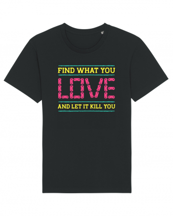 Find What You Love And Let It Kill You Black