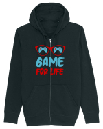Game For Life Hanorac cu fermoar Unisex Connector