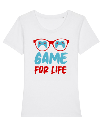 Game For Life White