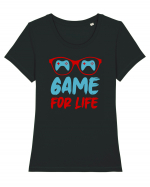 Game For Life Tricou mânecă scurtă guler larg fitted Damă Expresser