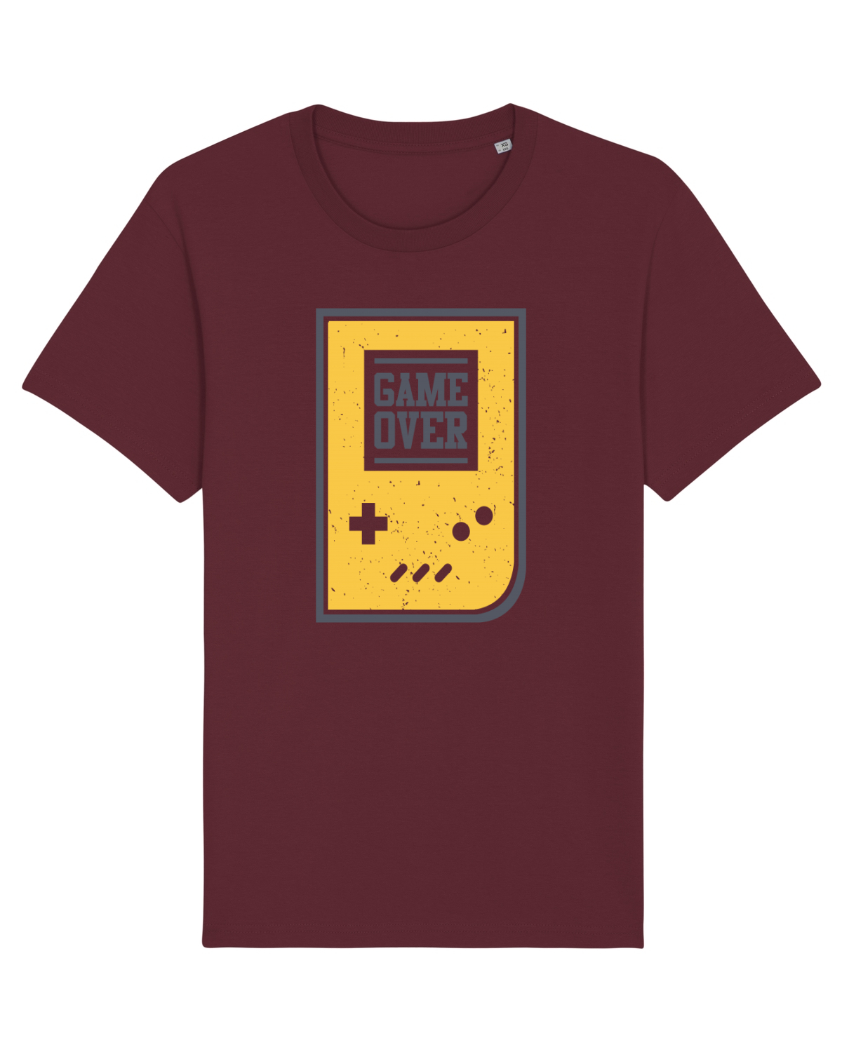 Tricou mânecă scurtă Unisex Rocker Burgundy