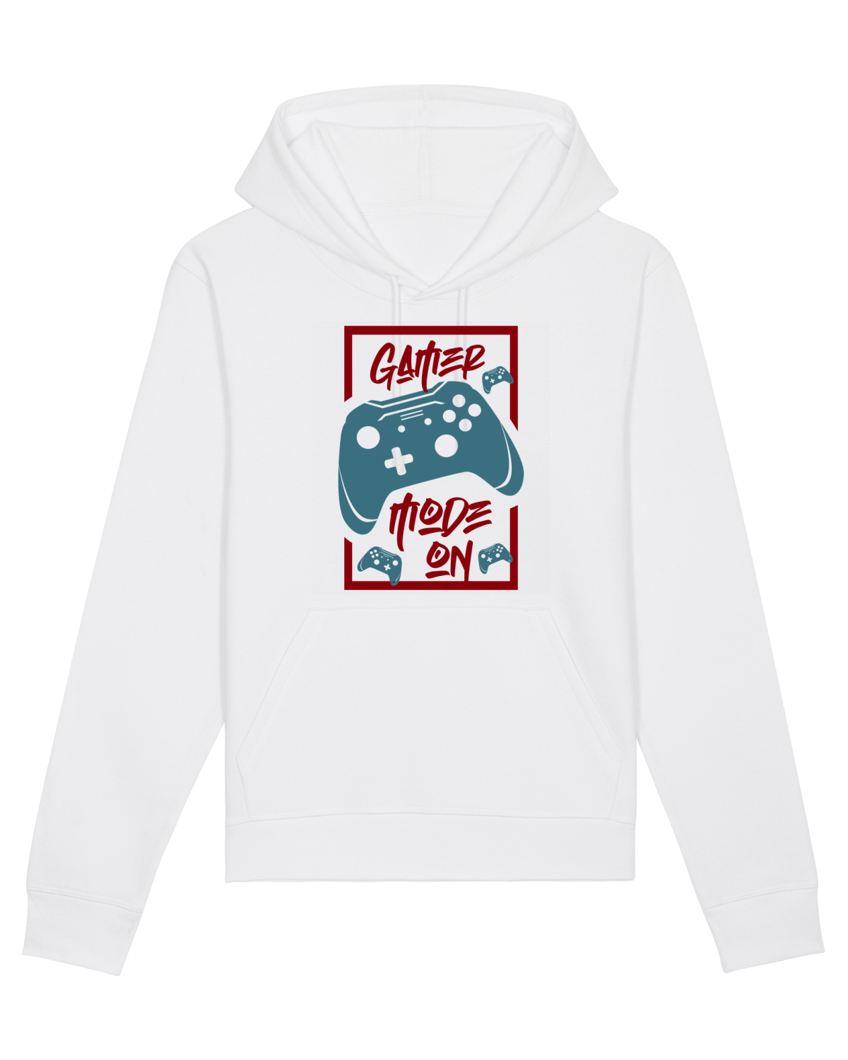 Hanorac Unisex Drummer White