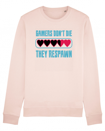 Gamers Don't Die, They Respawn Candy Pink
