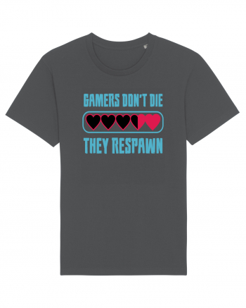 Gamers Don't Die, They Respawn Anthracite