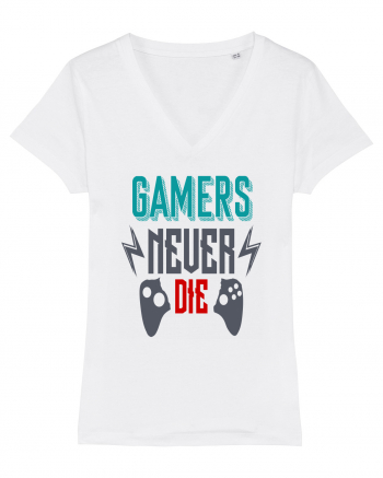 Gamers Never Die White