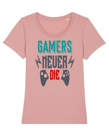Gamers Never Die Canyon Pink