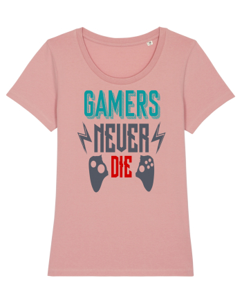 Gamers Never Die Canyon Pink