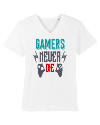 Gamers Never Die White