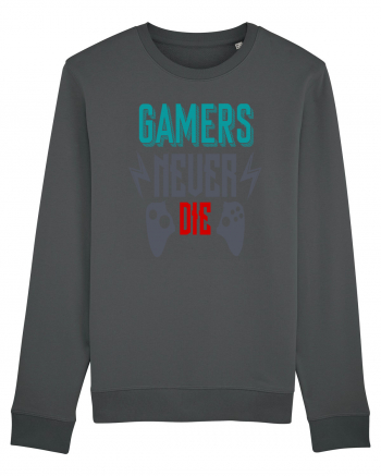 Gamers Never Die Anthracite