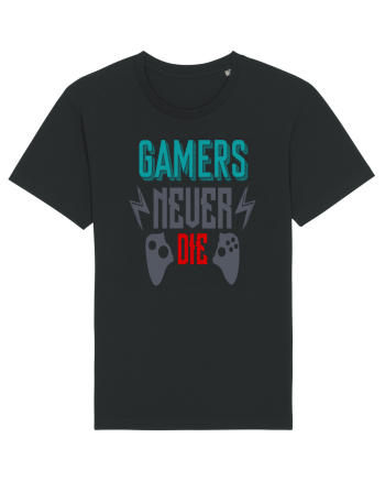 Gamers Never Die Black