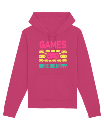 Games Make Me Happy Raspberry