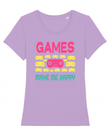 Games Make Me Happy Lavender Dawn