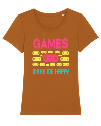 Games Make Me Happy Roasted Orange