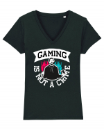 Gaming Is Not A Crime Tricou mânecă scurtă guler V Damă Evoker