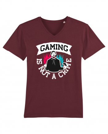 Gaming Is Not A Crime Burgundy