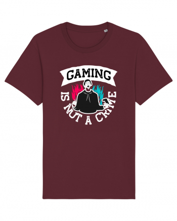 Gaming Is Not A Crime Burgundy