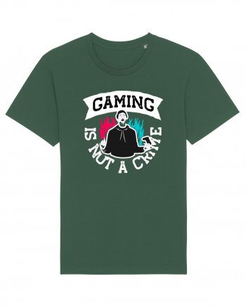 Gaming Is Not A Crime Bottle Green