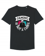 Gaming Is Not A Crime Tricou mânecă scurtă guler larg Bărbat Skater