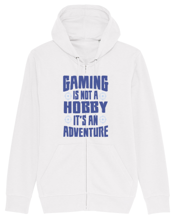 Gaming Is An Adventure White