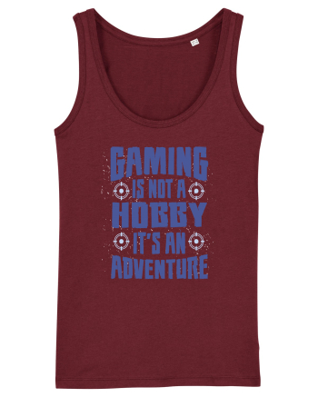 Gaming Is An Adventure Burgundy